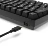 Mehaaniline mänguriklaviatuur Sharkoon Skiller SGK50S3 PBT must kollane RGB