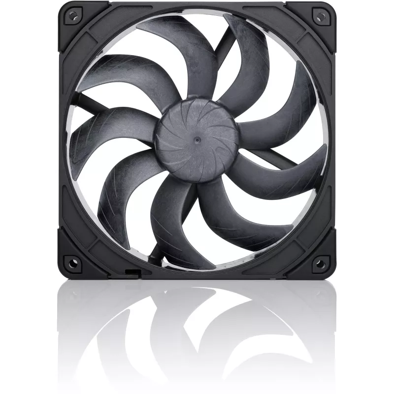 Noctua NF-A14x25 G2 PWM chromax.Must 140 mm korpuse ventilaator