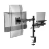 Monitor wall mount SBOX LCD-LM01-2 for 13–27 inch screens, max load 12 kg, VESA 100x100
