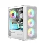 Logic PORTOS ARGB MINIDI USB 3.0 korpus valge