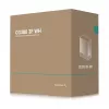 PC Midi Tower korpus DeepCool CG380 3F WH — Valge, 235×437×451 mm, toetab 2,5-tolliseid/3,5-tolliseid, alumine toiteplokk, 3x 120 mm ventilaatorid paigaldatud