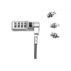 Kaablilukk DICOTA D31717 Must 2 m