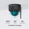 Foscam D4Z Bulb IP turvakaamera Sise- ja välitingimustesse 2304 x 1536 pikslit Lagi