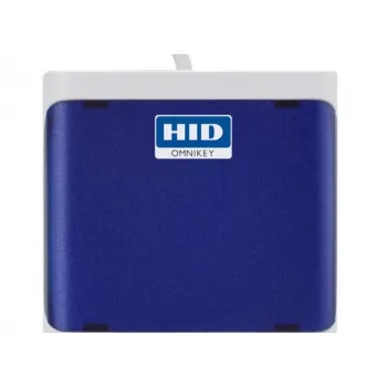 Kaardilugeja OMNIKEY 5027 tumesinine USB-liides — OMNIKEY kaubamärk, mudel 5027, USB-ühendus, tumesinine