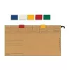 ELBA Colour Rider, PVC-st, klambriga, tumesinine vertikaalsele riputatavale mapile 1, mõõdud: (L)20 x (S)5 x (K)16 mm (85512 DB)