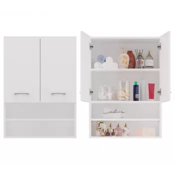Topeshop POLA MINI DK valge vannitoa hoiukapp Valge