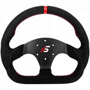 Rool Simagic P-325D 325mm Alcantara — võidusõidurooli velg ilma rummuta