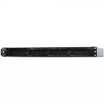 Synology RX418 kettamassiiv Rack (1U) Must, Hall