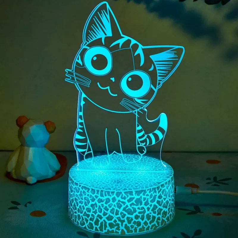 Laua/dekoratiivne LED-lamp MANTA SNL119RGB RGB 3D loomakujuline lamp sisekujunduseks