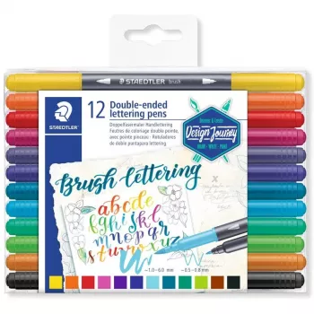 Pastapliiats + täitesulepea Staedtler 3004 Mitmevärviline 12 tk