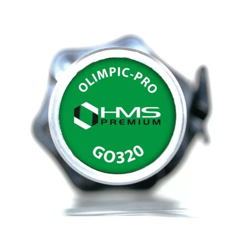 GO320 + ZG1000 Must olümpiakang 14,8 kg 1830 mm HMS koos lõualukustusklambritega