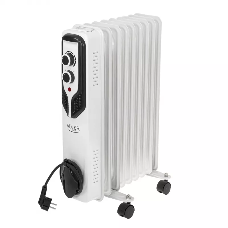 Adler | õlitäitega radiaator | AD 7816 | õlitäitega radiaator | 2000 W | võimsustasemeid 3 | sobib ruumidesse kuni m2 | valge