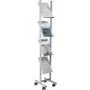 Helit H6813399 - Metall - Hall - 4 riiulit - 260 mm - 390 mm - 1580 mm