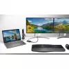 Kensington ProFit Ergo juhtmevaba klaviatuur FR, täissuuruses (100%), juhtmega ja juhtmevaba, RF-juhtmevaba + USB, AZERTY, must