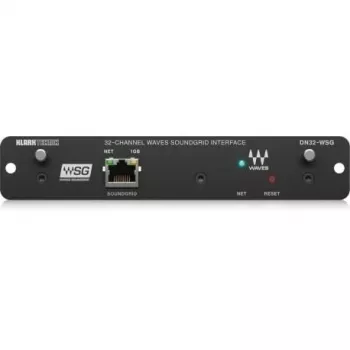Klark Teknik DN32-WSG laienduskaart WAVES SoundGrid seeriale M