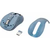 Juhtmevaba hiir YENKEE YMS2010BE kaherežiimiline ergonoomiline, 2,4 GHz USB vastuvõtja + Bluetooth 5.1, 4-astmeline DPI 1000–3200, 6 nuppu