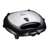 Võileivagrill Tefal Break Time SW6148 — 2 võileivale, eemaldatavad mittenakkuvad plaadid, juhtmehoidla, must/hall