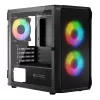 Arvutikorpus Logic Concept Portos Mini ARGB Micro ATX Must