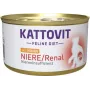 Märg kassitoit KATTOVIT Niere/Renal kana 185 g — veterinaarne neerudieet, täiskasvanud kassidele, 185 g purk