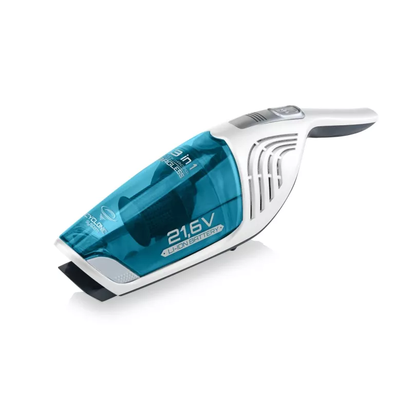 Juhtmeta tolmuimeja ETA Moneto II Aqua Plus 3-in-1 käsitolmuimeja, pesufunktsioon, 21,6 V, kuni 50 min tööaeg