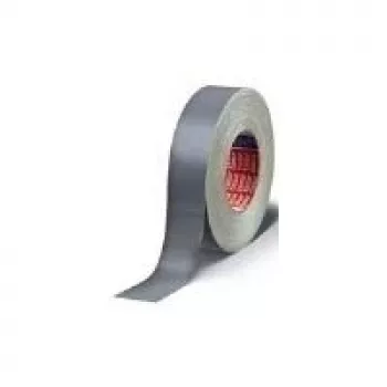 Tesa kangasteip 4657, 38 mm x 50 m, hall, plastkattega erikangas