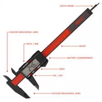 Thermal Grizzly TG Caliper – digitaalne nihik, 150 mm (TG-CAL-150)