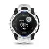 Nutikell GARMIN Instinct 2 45 mm, MIP 0,9 tolli (176×176), GPS, päikeseenergia, silikoonrihm sinine/valge