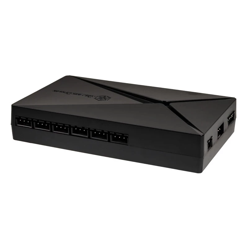 SilverStone SST-LSB02-E - ARGB LED-jaotur, kontroller - must