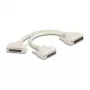DeLOCK 67172 jadakaabel Beež 0,3 m DB-HD 44 2 x DB-HD 44
