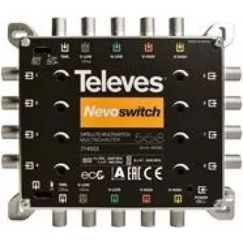 Multiswitch Televes MS58C 5x8 koos Nevo recpower kaskiga