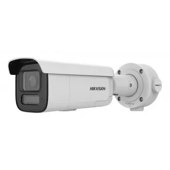 Hikvision Pro Series 4MP AcuSense vilkuri ja helisignaaliga mootoriga varifokaalne kuul-tüüpi võrgukaamera