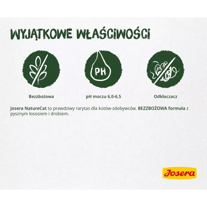 Kuiv kassitoit Josera NatureCat 10kg kala