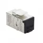 Patch-paneeli võtmemoodul DELOCK RJ45 Cat.6A kruviga kaitsekorgiga, sinine
