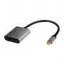LogiLink CUA0102 USB 3.2 Gen1 USB-C - DisplayPort-kaabel 0,15 m must