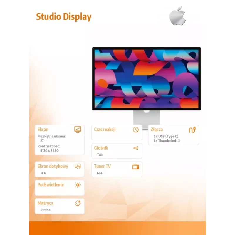STUDIO DISPLAY STANDARD /KÕRGUS/1M