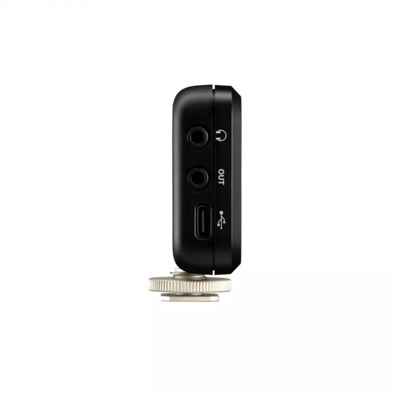 Juhtmevaba kaamerale kinnitatav vastuvõtja Shure MV-R-Z6 — 50–20000 Hz, 30 m leviulatus, 12–15 V, 308×101×38 mm, 0,429 kg, must