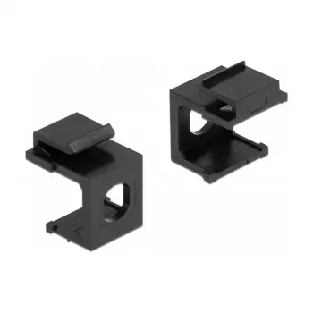 Paigalduskomplekt DELOCK 86810, must — DELOCK 86810 paigaldustarvikud