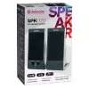 Laua- / riiulikõlarid DEFENDER SPK-170 2.0, 4 W RMS, juhtmega USB 5 V, 3,5 mm, must