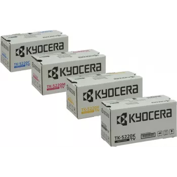 Tonerikasseti mitmikpakend Kyocera TK-5220 originaal — 4 kassetti (must)