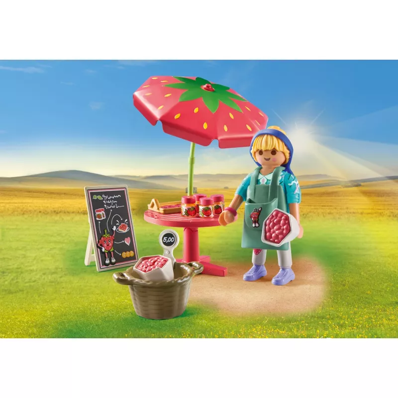 Playmobil Country Kodune maasikamoosimüügilett
