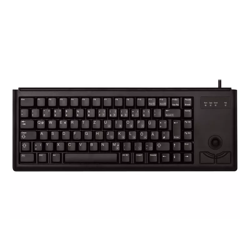 CHERRY G84-4400 klaviatuur Universaalne USB QWERTY USA inglise Must