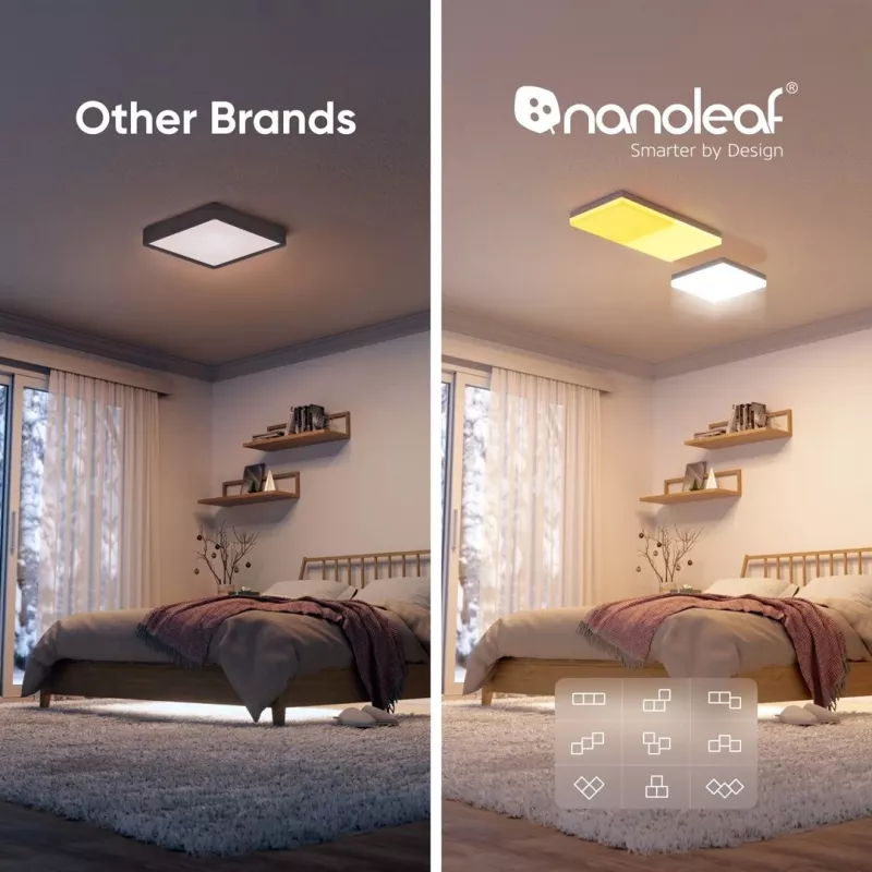 Nanoleaf NF083K02-3SL nutikas valgustus Nutikas laevalgusti Wi-Fi