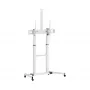 Sbox FS-3610 Põranda ülisuur LED-teleri alus 60-100 100kg Valge