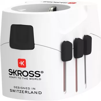 SKROSS World Travel Adapter PRO Light USB - toiteplokk