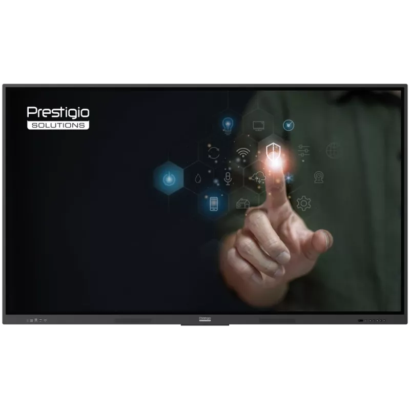 PRESTIGIO SOLUTIONS Multiboard 86 Light Series UHD 4K, Android 13, Wi-Fi, 40TP, puutepliiats