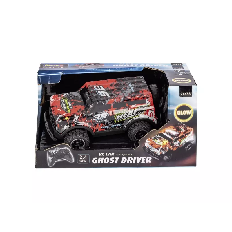REVELL RC Car Ghost Driver punane 24683
