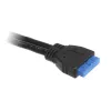 Akasa AK-ICR-27 kaardilugeja USB 3.2 Gen 1 (3.1 Gen 1) Sisemine Must, Hall