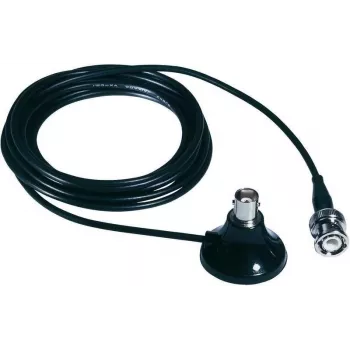 Magnetjalg Albrecht Minimagnet-Fuss BNC-pistik skanneriantennidele