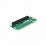 Delock Riser Card PCI Express x16 90° nurga all parempoolne sisestus - tõstekaart (41914)