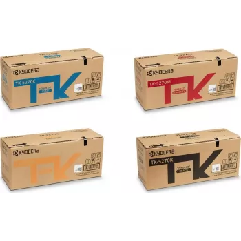 Toonerikomplekt Kyocera TK-5270 originaal 4 värvi BK/C/M/Y (MPN: OPTK-5270)